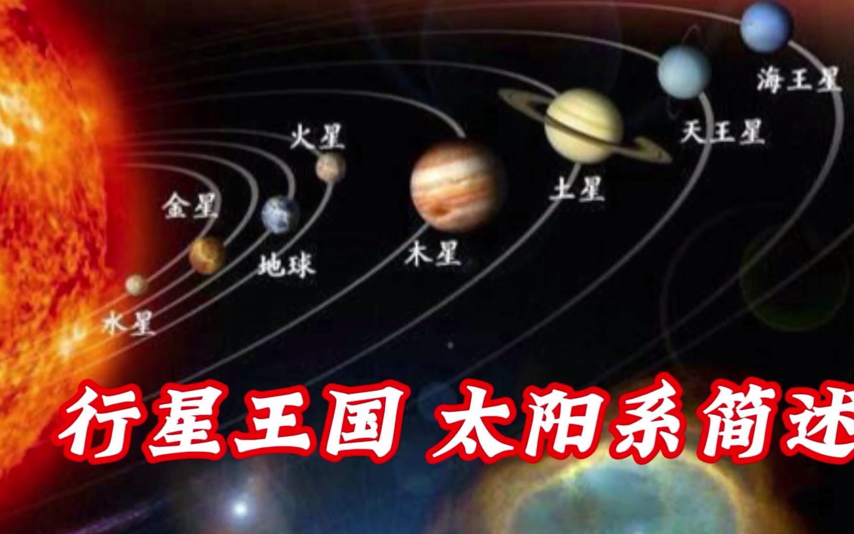 行星王国 太阳系简述哔哩哔哩bilibili