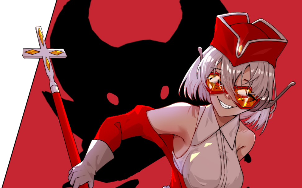 【板绘/sai2】红超人娘化(线稿)