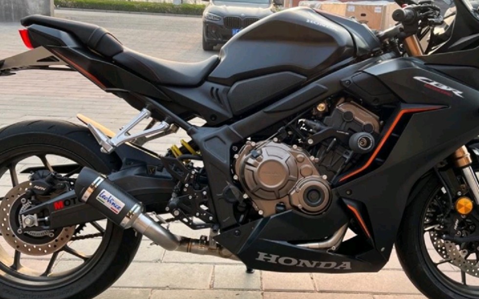 本田cbr650r升级改装leovince全段排气