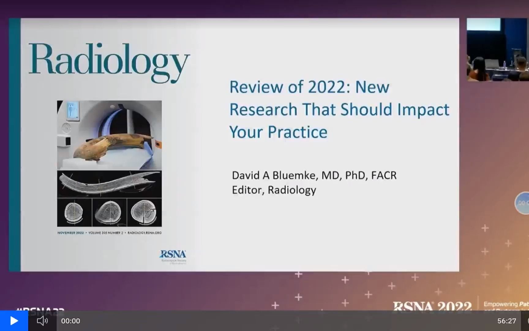 RSNA2022:来自Radiology编辑应该会影响临床实践的研究(From the Editors of RADIOLOGY New Research)哔哩哔哩bilibili