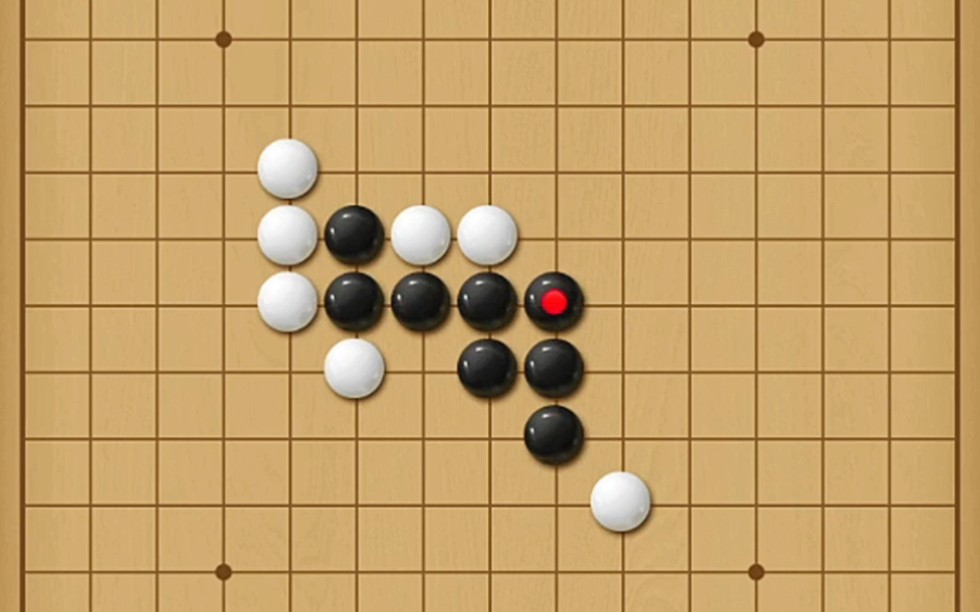 五子棋必勝陣法海帶陣