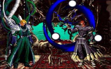 [图]【MUGEN】（钢蛋社长BOSSVS复制零）omega rugal boss vs clone zero