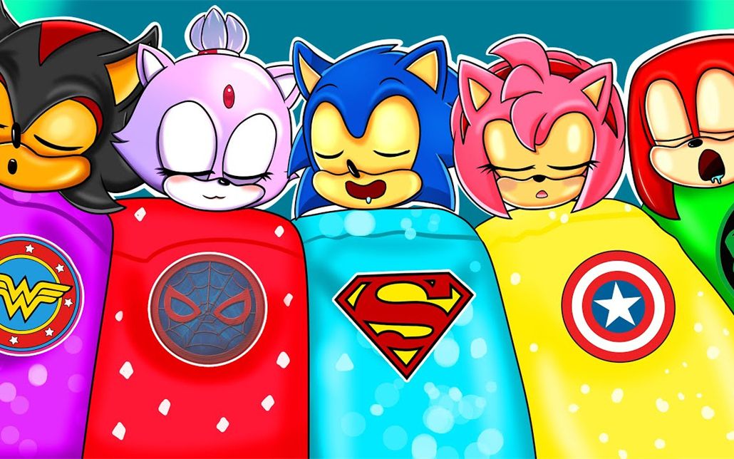 【poppy playtime】索尼克和朋友们,梦里都变成了超级英雄!