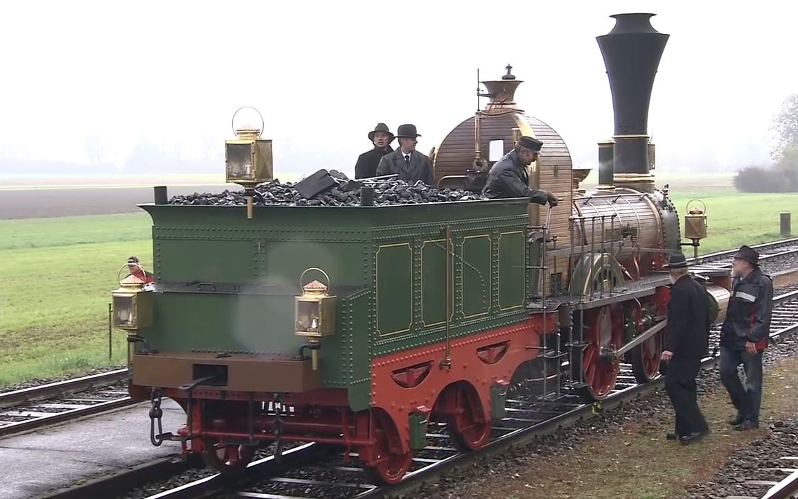 gnr stirling single 4-2-2 蒸汽机车