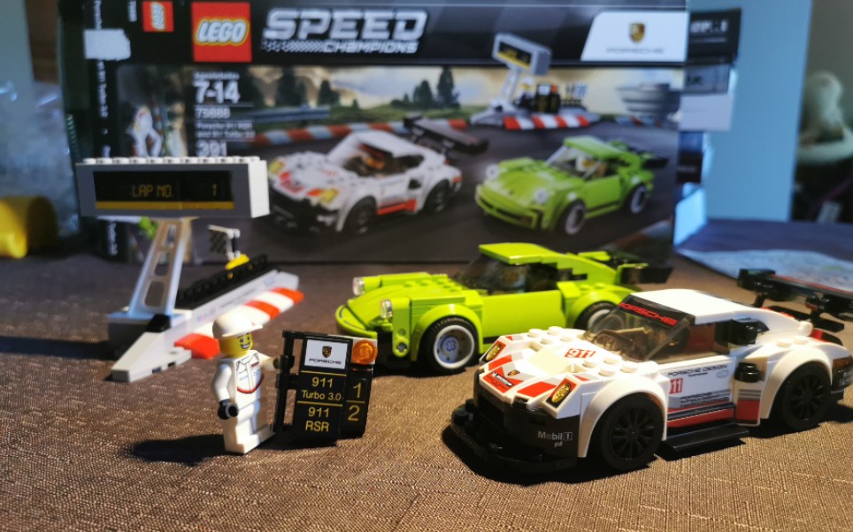 【75888 porsche 911 rsr and 911 turbo 3.
