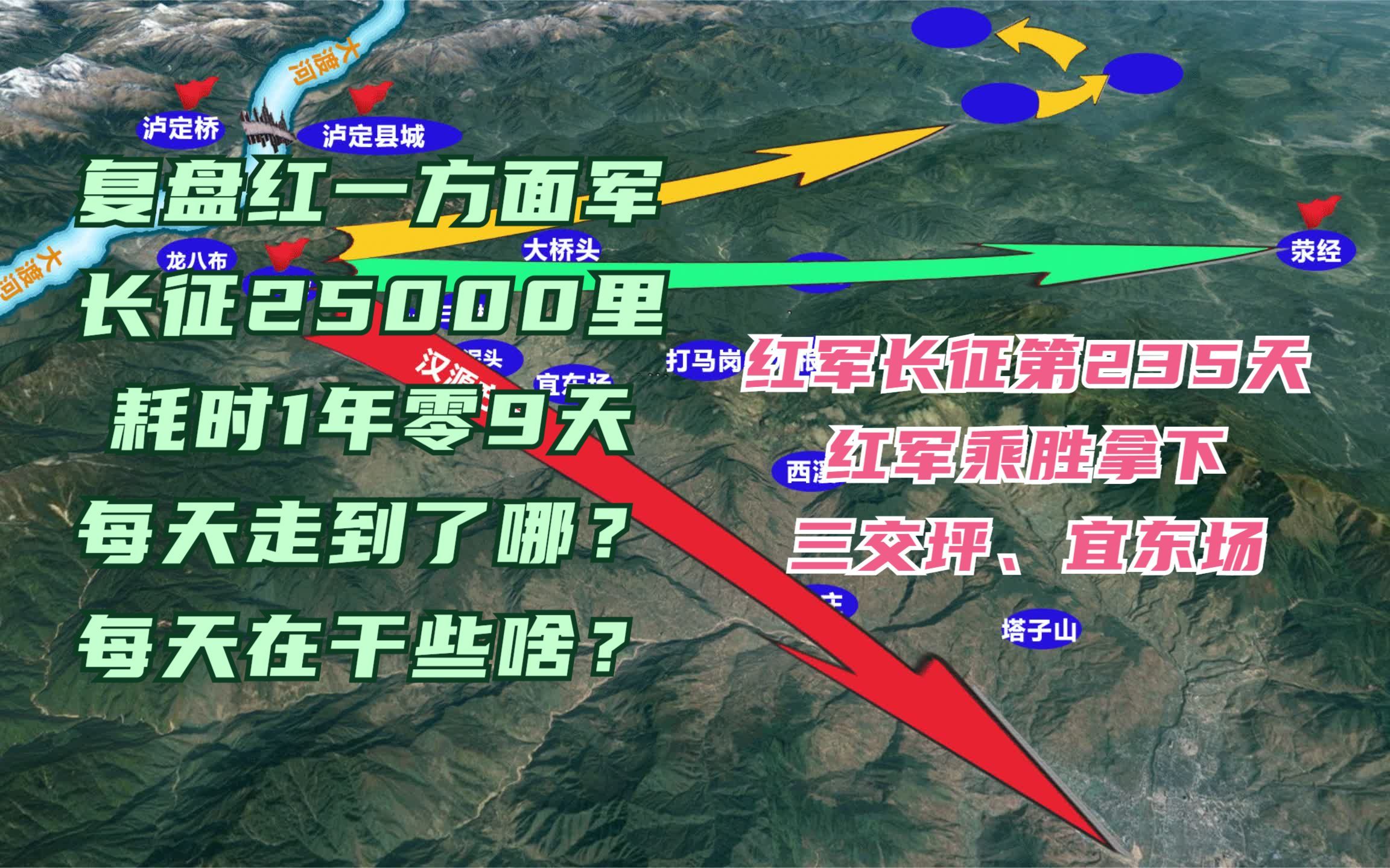 长征路上的今天ⷱ935年6月1日ⷧ𚢥†›乘胜直下三交坪、宜东场#长征 #重走长征路 #长征路自驾哔哩哔哩bilibili