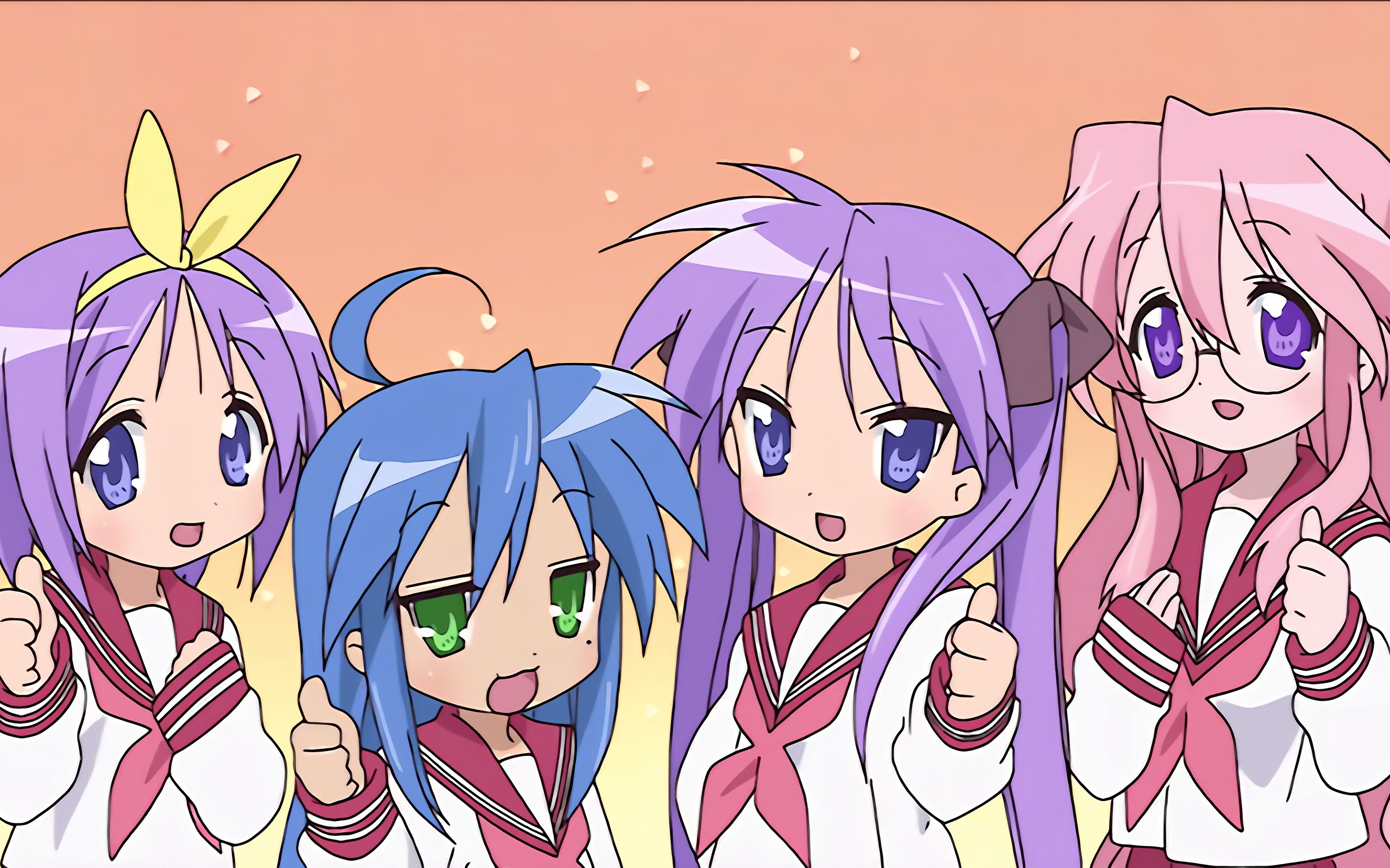 [图]【4K 60FPS Hi-Res无损】幸运星 NCOP | Lucky Star Opening