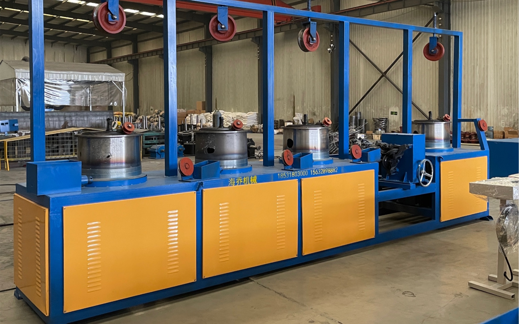 轧螺纹带肋拉丝机