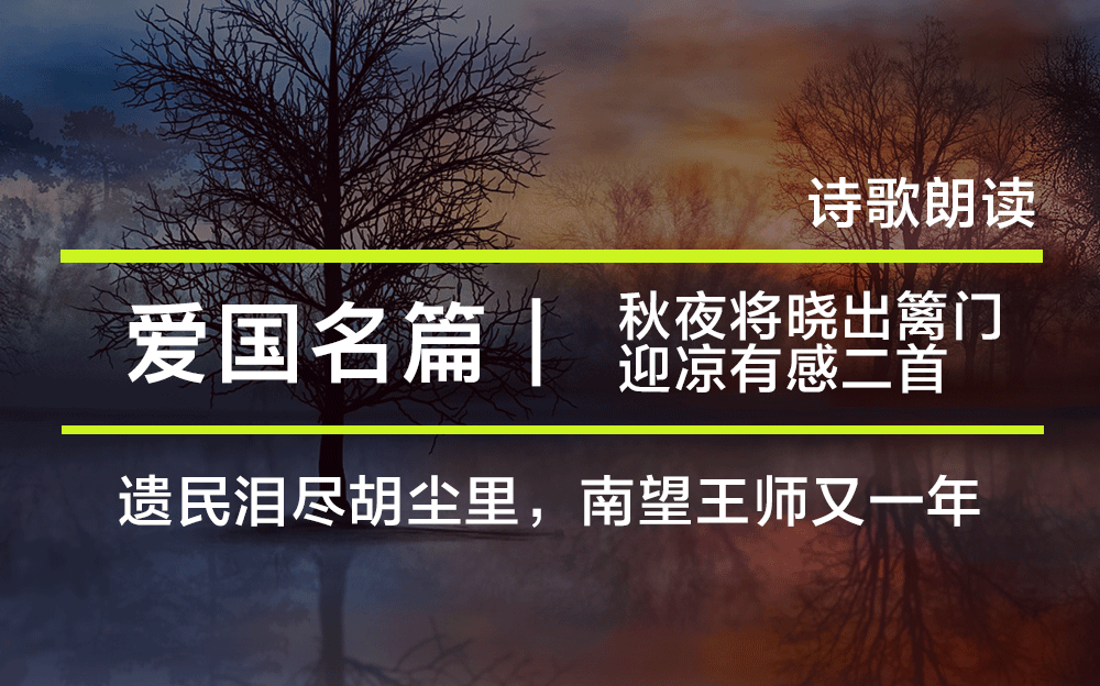 [图]爱国名篇·秋夜将晓出篱门迎凉有感二首