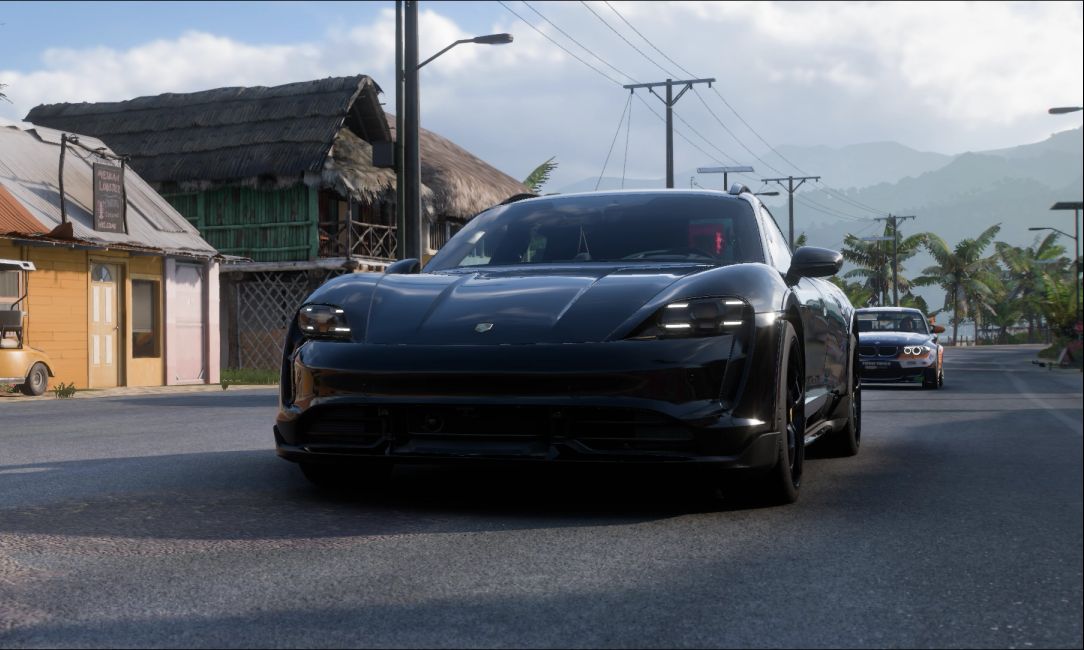 《地平线5》【a原厂环岛】(难度:所向披靡)保时捷 taycan cross