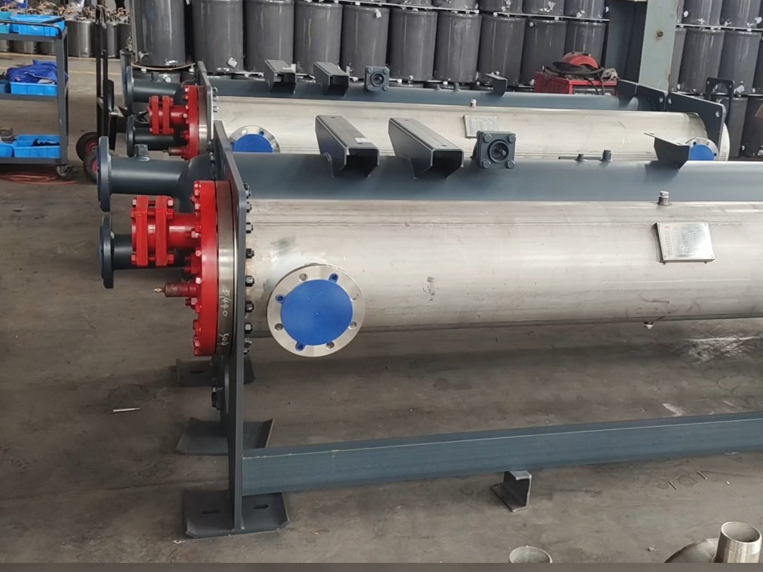 螺杆机组换热器耐腐蚀化工电镀常温蒸馏蒸发器冷水机蒸发器