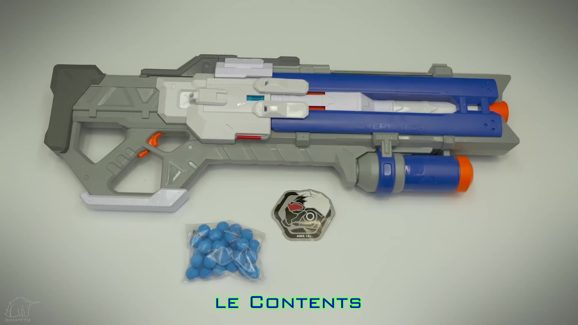 评测nerf守望先锋系列士兵76发射器