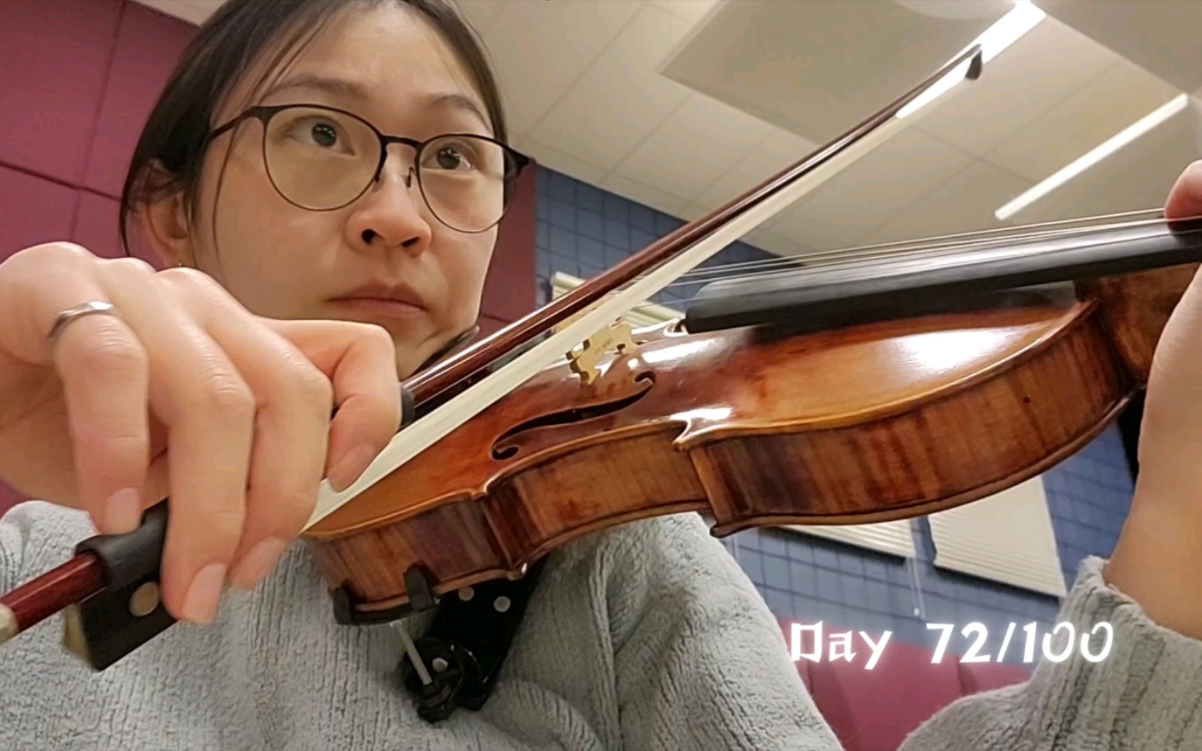 [成人练琴5年vlog] Day 72/100 Mozart Serenade No.5 Violin II哔哩哔哩bilibili