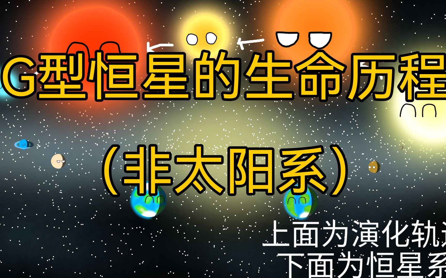 [图]G型恒星的生命历程（非太阳系）