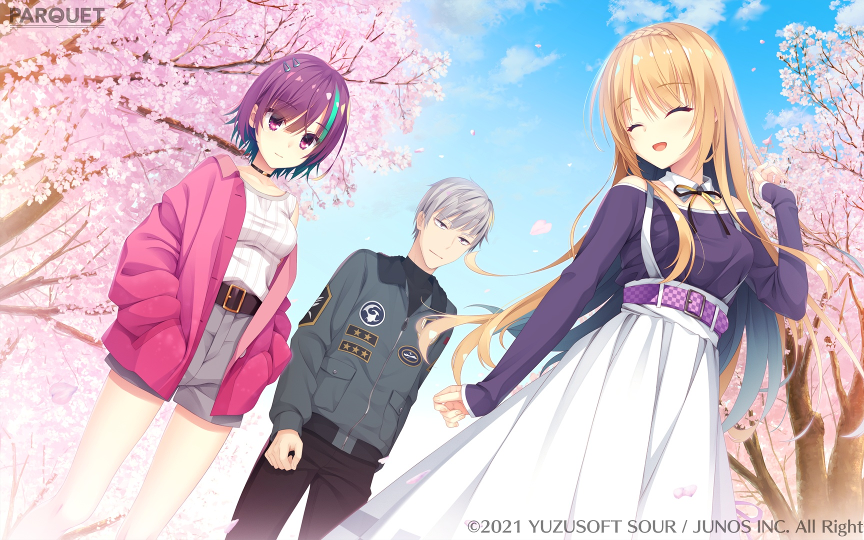 柚子社全龄版新作【parquet】,end收尾部分