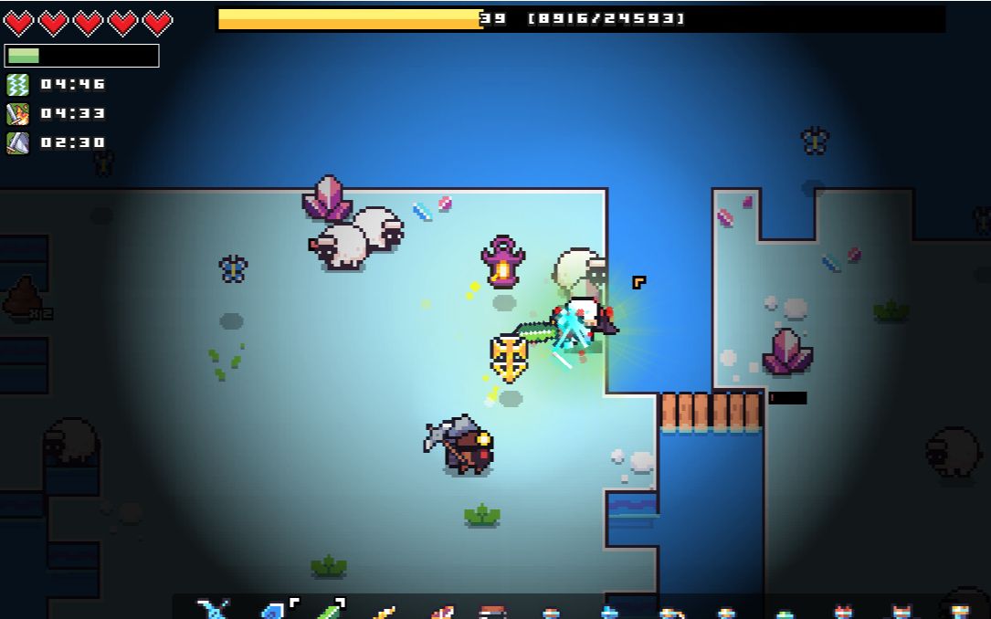 浮岛物语全地图解锁浮岛物语forager生存实况77