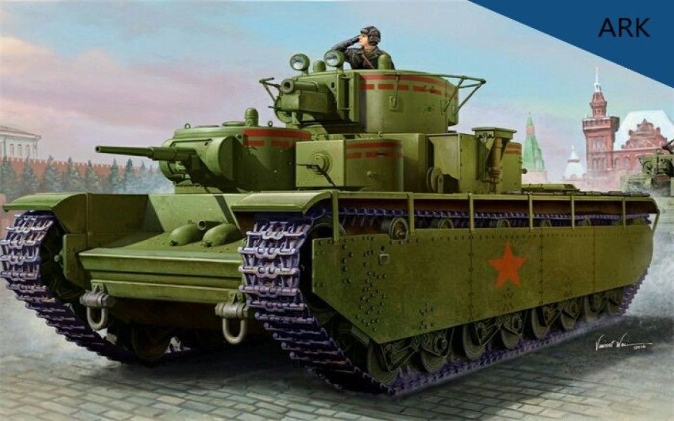 【战争雷霆】终末的苏维埃陆上战列舰 t-35重型坦克解析与实战