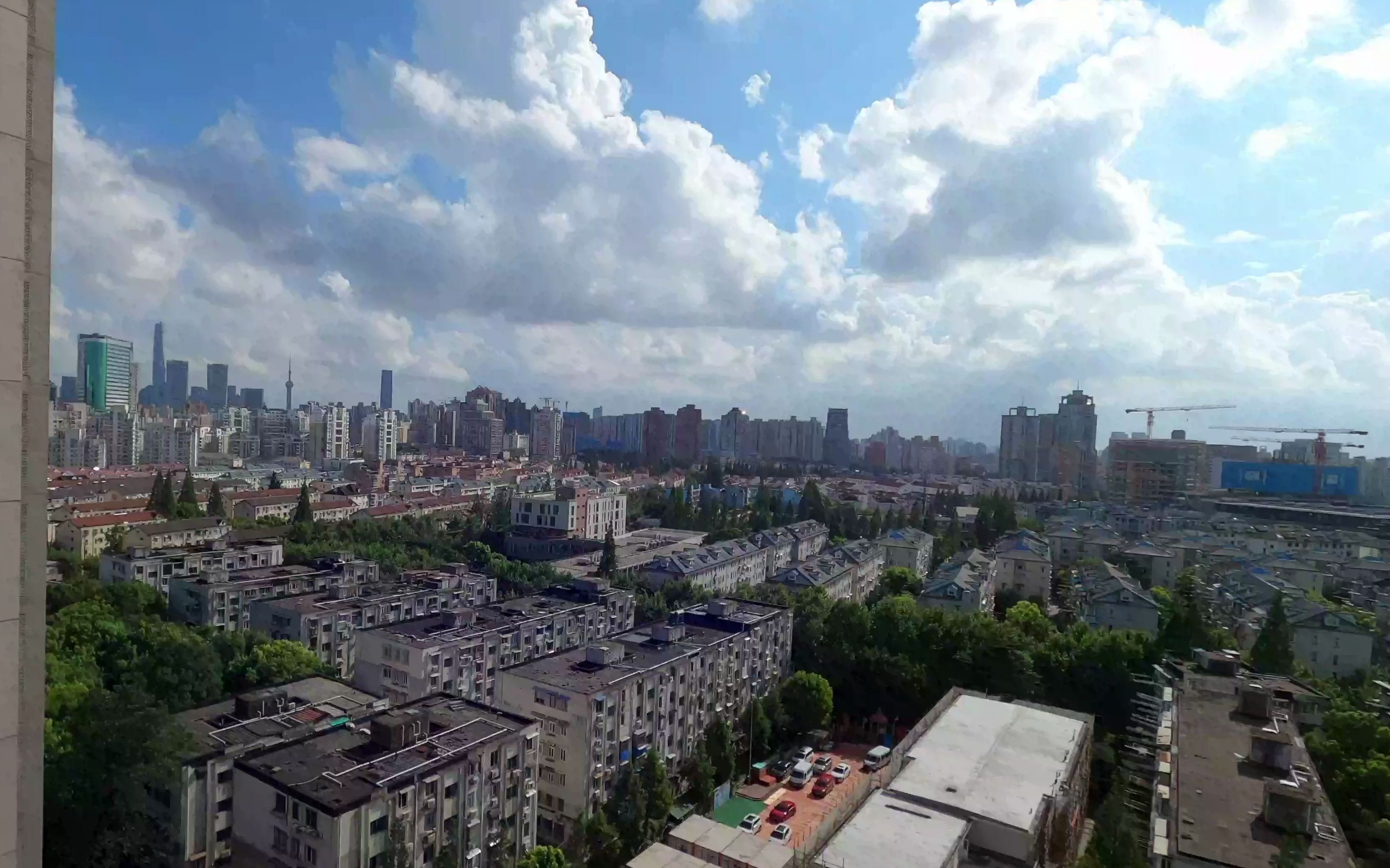 [图]暴雨天在宿舍拍的延时视频