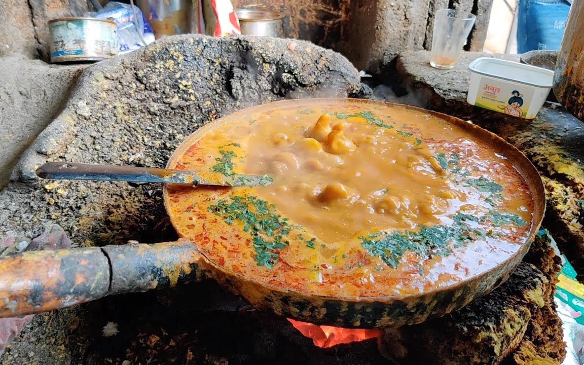 印度阿三街头美食,糊糊之王!