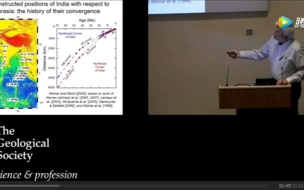 板块构造50年  Peter Molnar 青藏高原隆升和亚洲气候哔哩哔哩bilibili