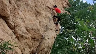 红点 白河秘密花园 海阔天空5.12a