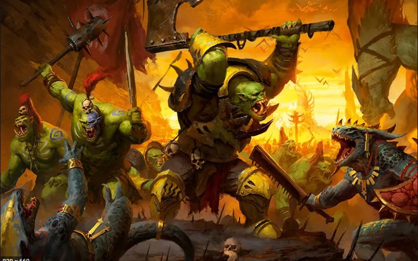 【全面战争:战锤2】 绿皮 waaagh! 碎了我_哔哩哔哩bilibili