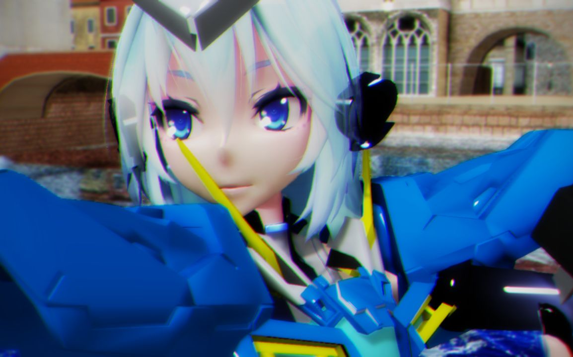 【mmd】高達機孃的白金迪斯科