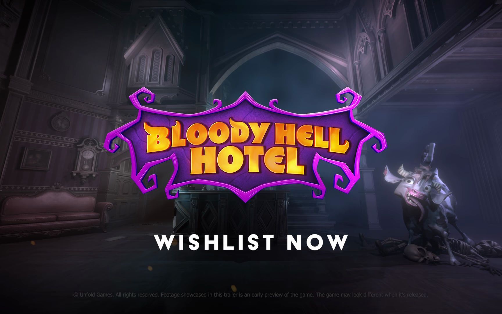 [图]【Steam新游】吸血鬼题材模拟建造游戏《Bloody Hell Hotel》公开