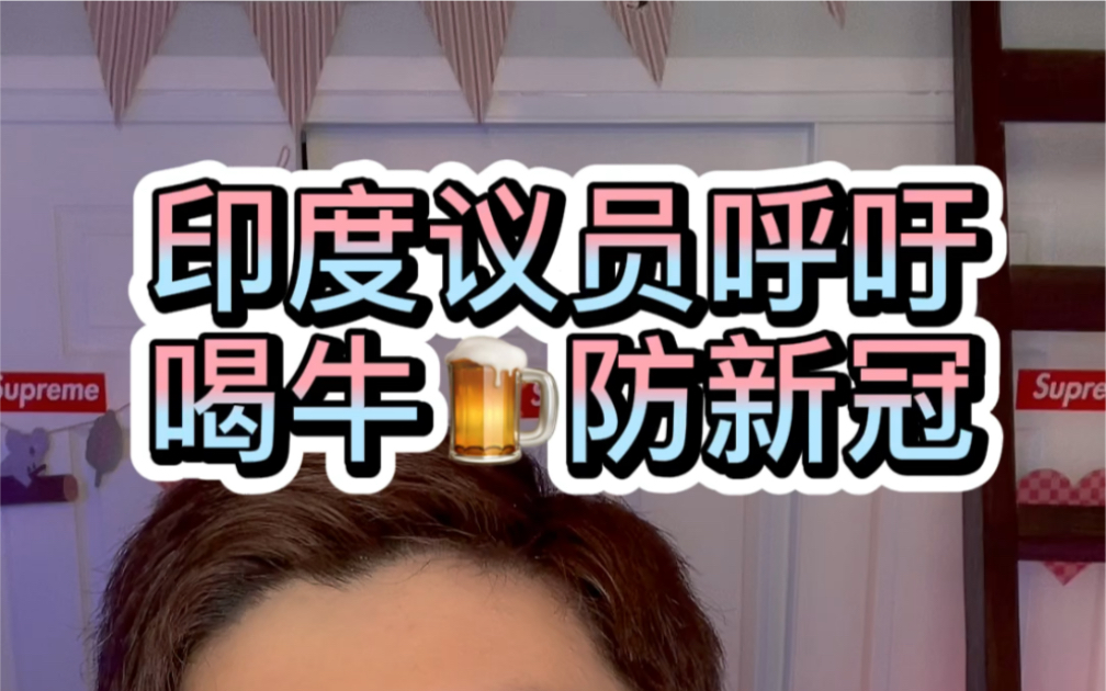 印度议员居然呼吁喝牛尿防新冠喝这玩意居然还有讲究