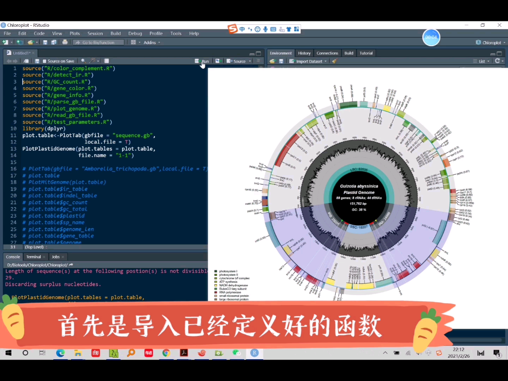 叶绿体基因组圈图绘制工具Chloroplot哔哩哔哩bilibili