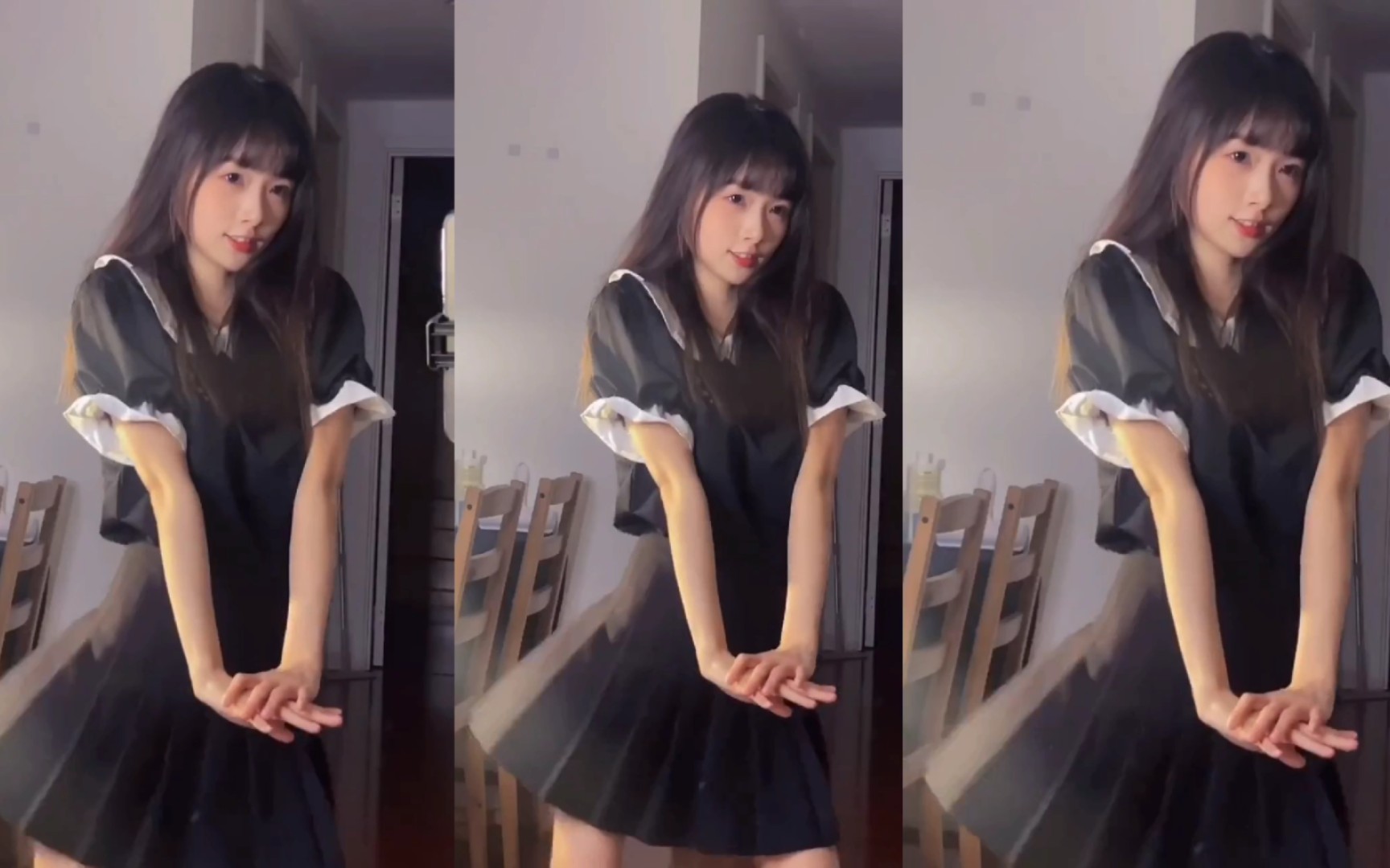 三屏联动双马尾弹力摇系列~ - 影音视频- 小不点搜索