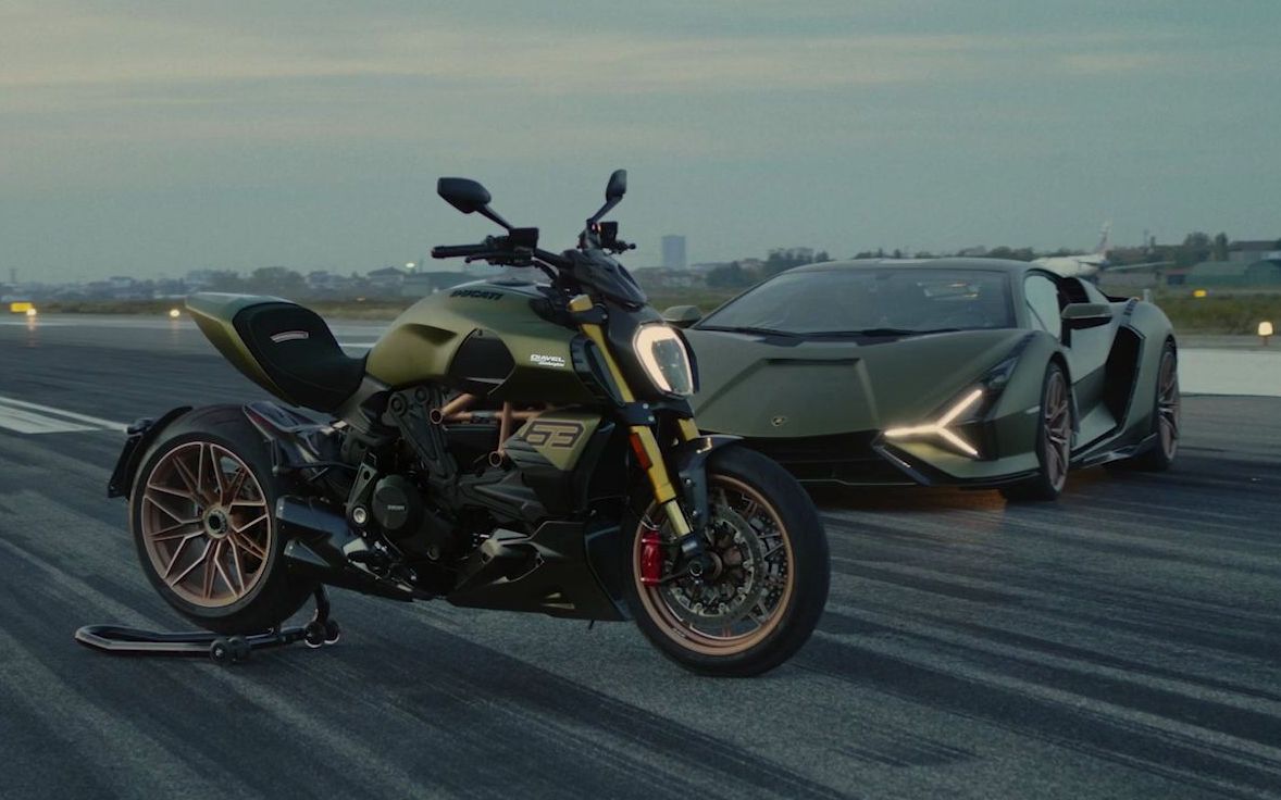 杜卡迪 diavel 1260 兰博基尼联名版 | the shape of style