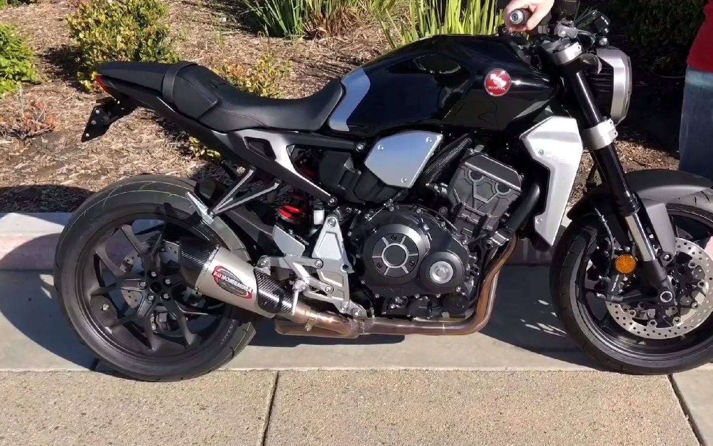 2018 本田 cbr1000r改装吉村排气声浪表现_哔哩哔哩_bilibili