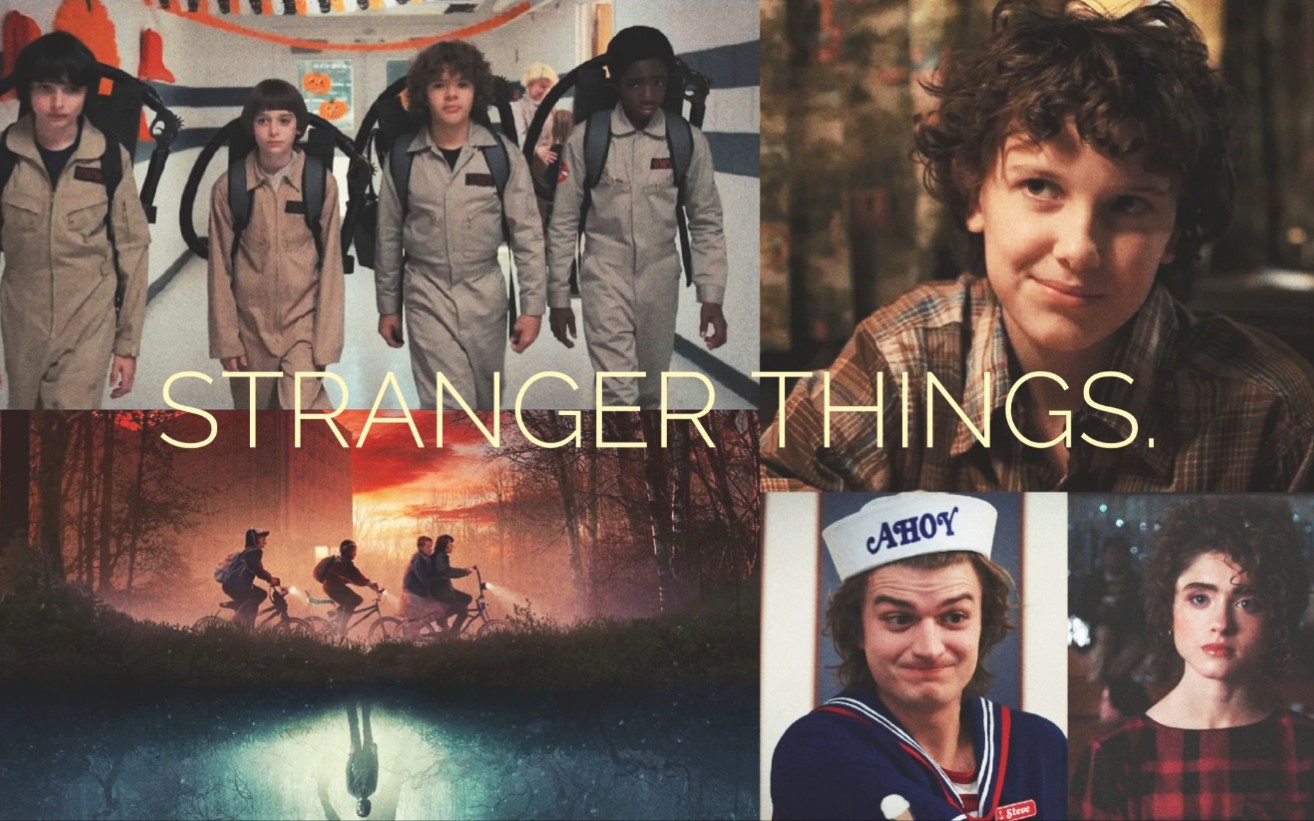 [图]【怪奇物语.混剪】80s快乐的霍金斯小镇Stranger Things_(S1-3季)