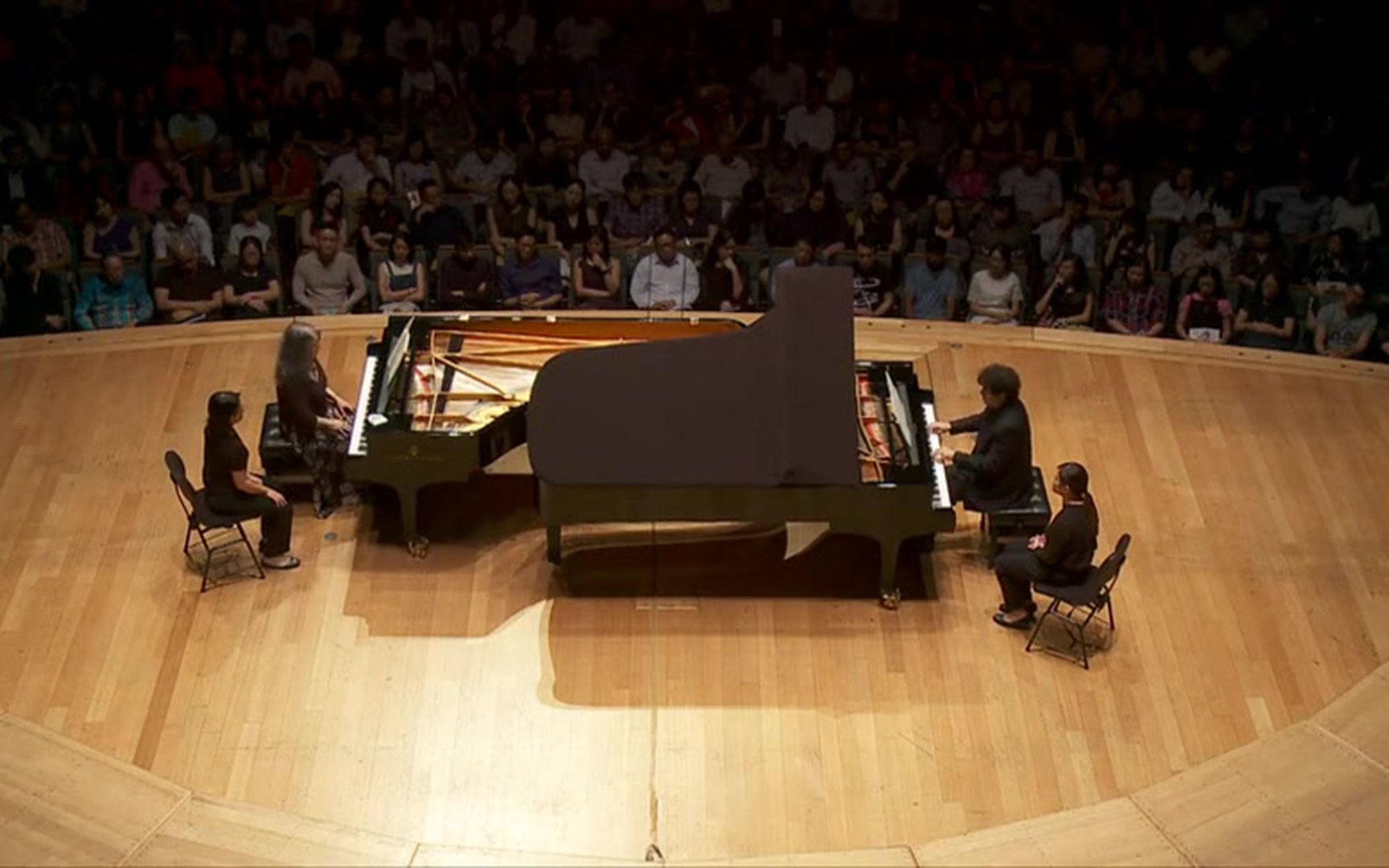 阿格里奇演奏莫扎特《d大调双钢琴奏鸣曲》