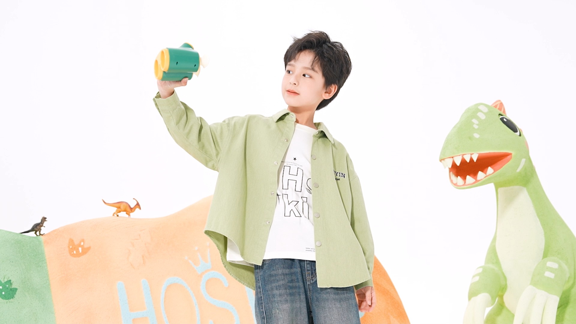 hostoyo皇室童缘秋季上新:衬衫与自由的碰撞