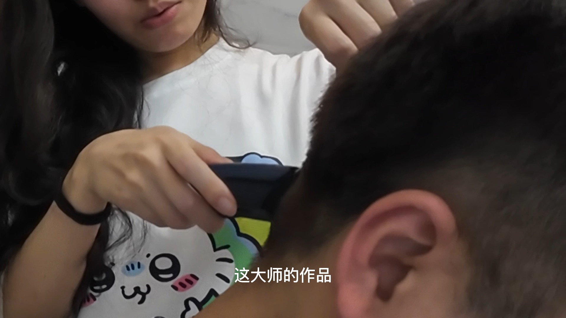 大师级理发现场分享