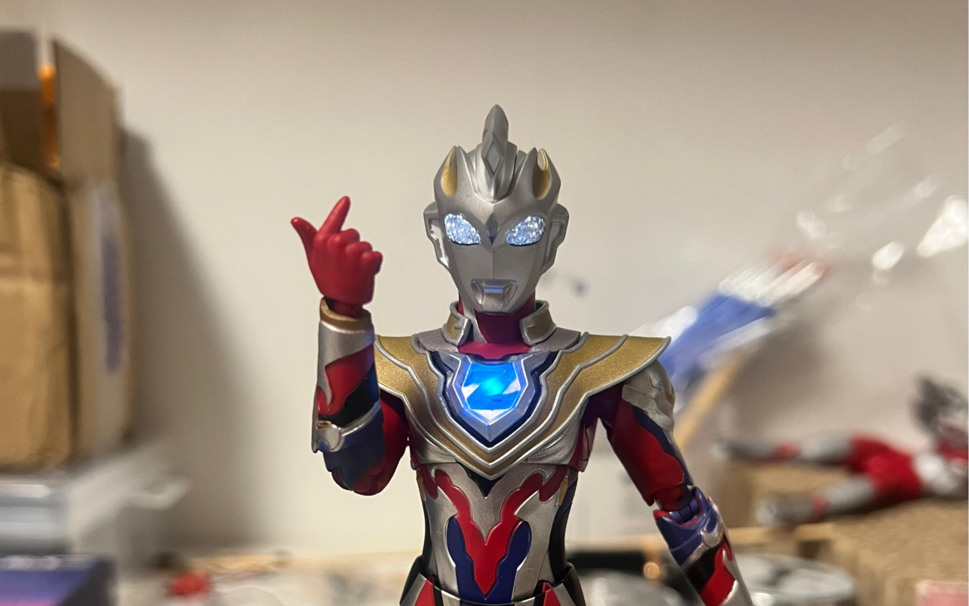 泽塔奥特曼伽马未来shf加灯