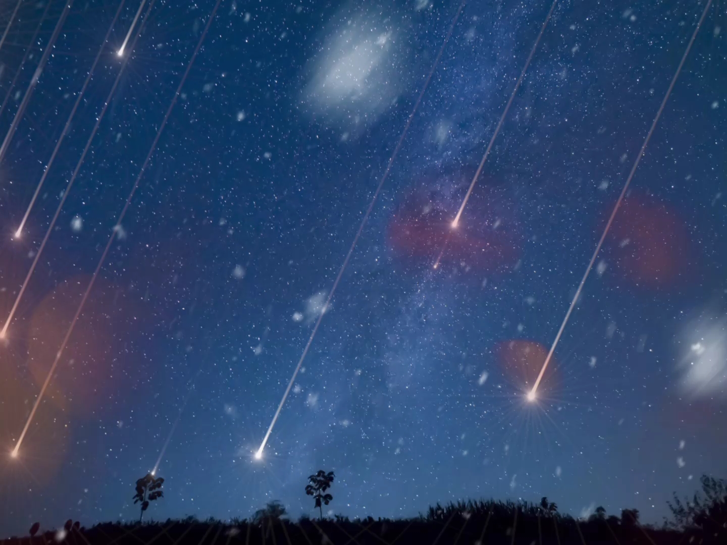 新年2021流星雨1