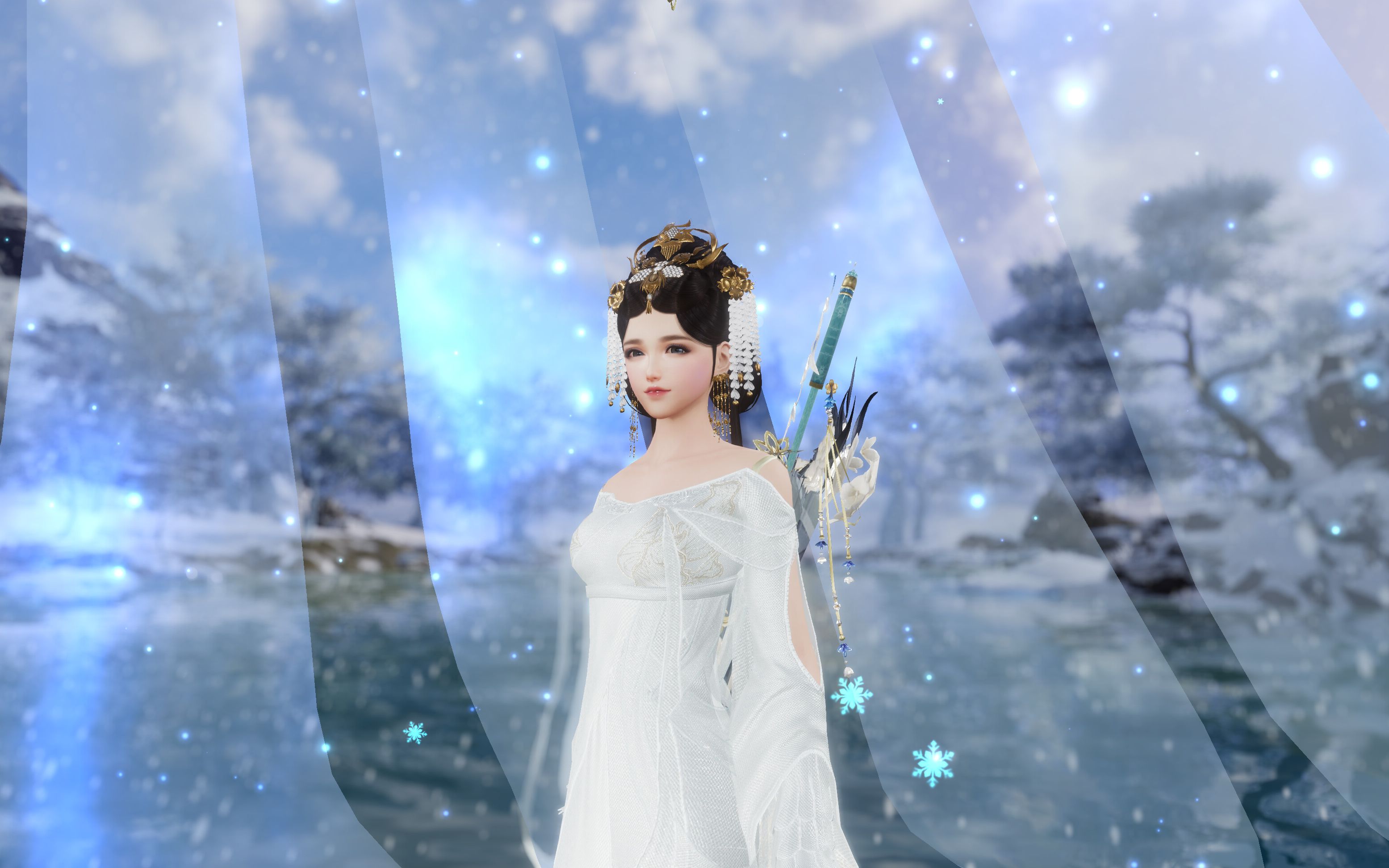 【剑网三】白白菜长安城昼夜循环展示_哔哩哔哩 (゜-゜)つロ 干杯