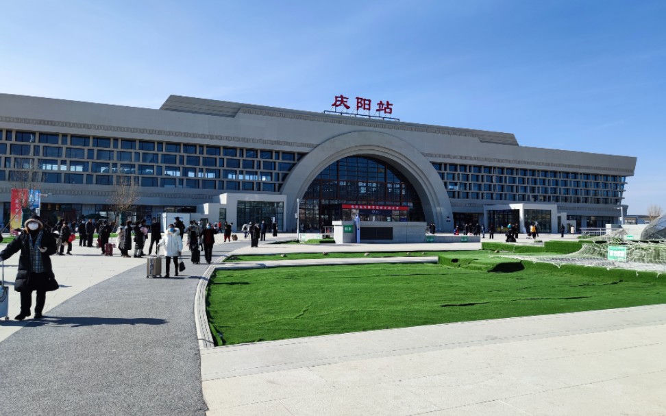 【银西高铁】当列车开进庆阳站的时候,我甚至不敢相信这一切