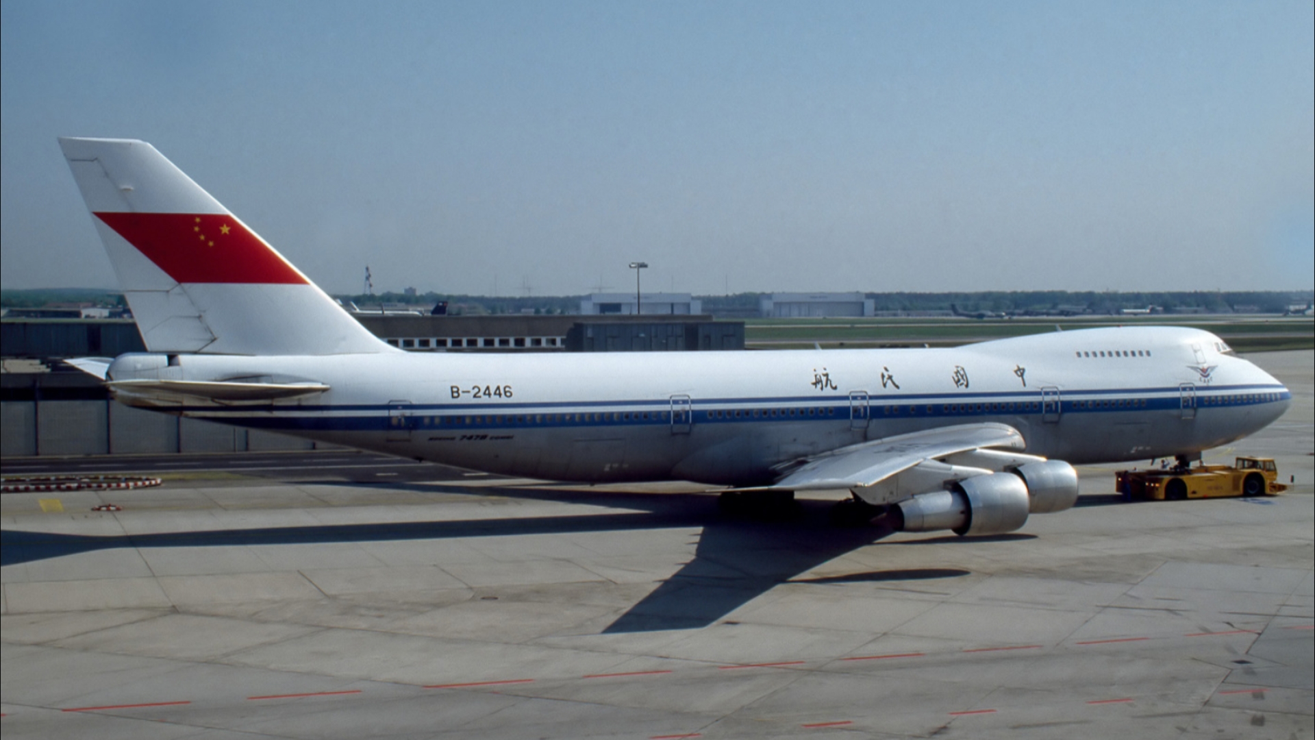 一架飞机的故事,中国大陆首架波音747-200飞机———b-2446 波音747