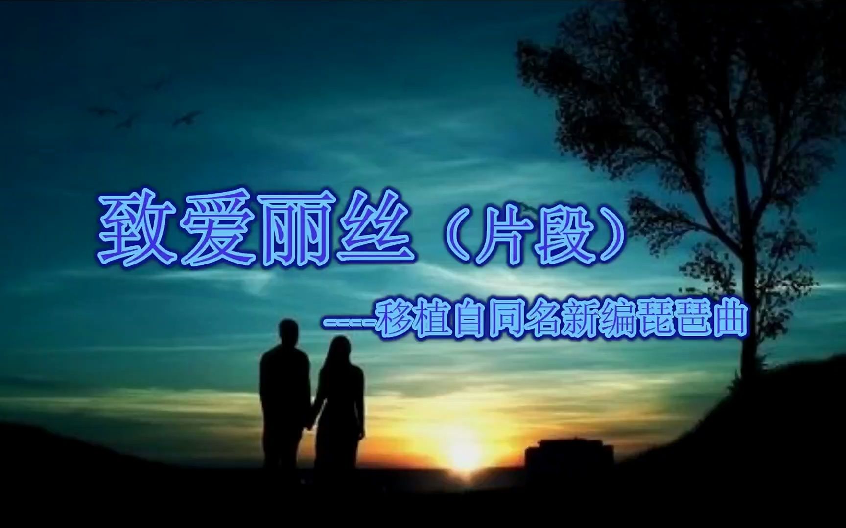 纯筝版的《致爱丽丝》,经典世界名曲,果然是民乐中的钢琴