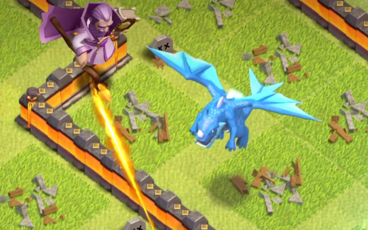 coc《 部落冲突》电龙打法分享,供大家参考.有经济又升杯,何乐而不为?