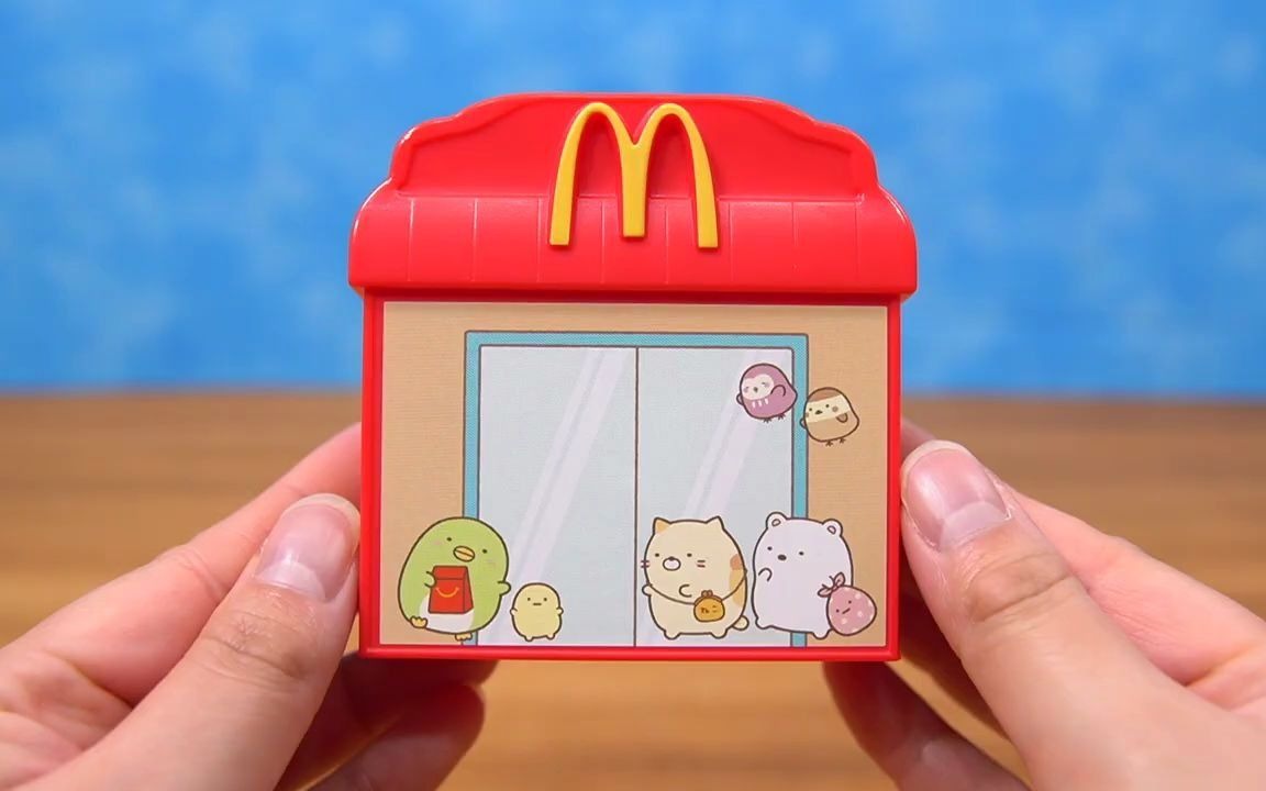 【轉載】角落生物麥當勞套餐玩具盲盒開箱 全3種mcdonalds happy meal