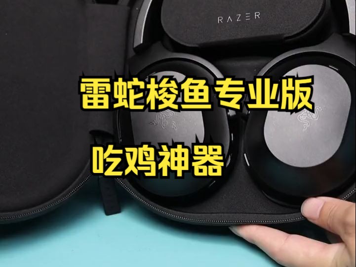 雷蛇(Razer)梭鱼X 2.4G+蓝牙, 无线头戴式电竞游戏耳机耳麦!哔哩哔哩bilibili