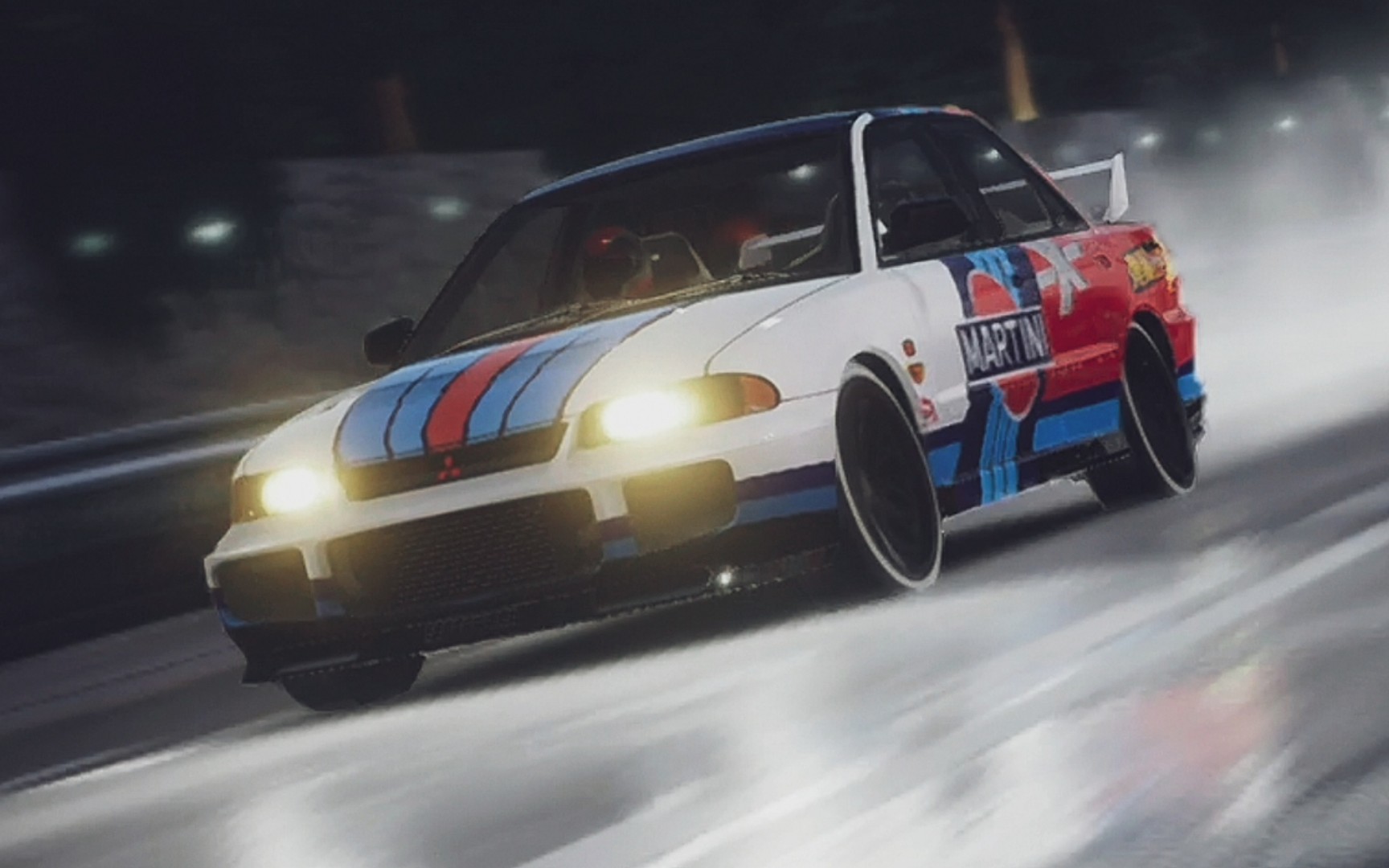 巅峰极速 evo3复刻马天尼涂装湾岸狂飙