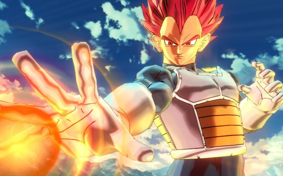 【龙珠超宇宙2】新dlc展示-超红贝吉塔,深蓝贝吉塔