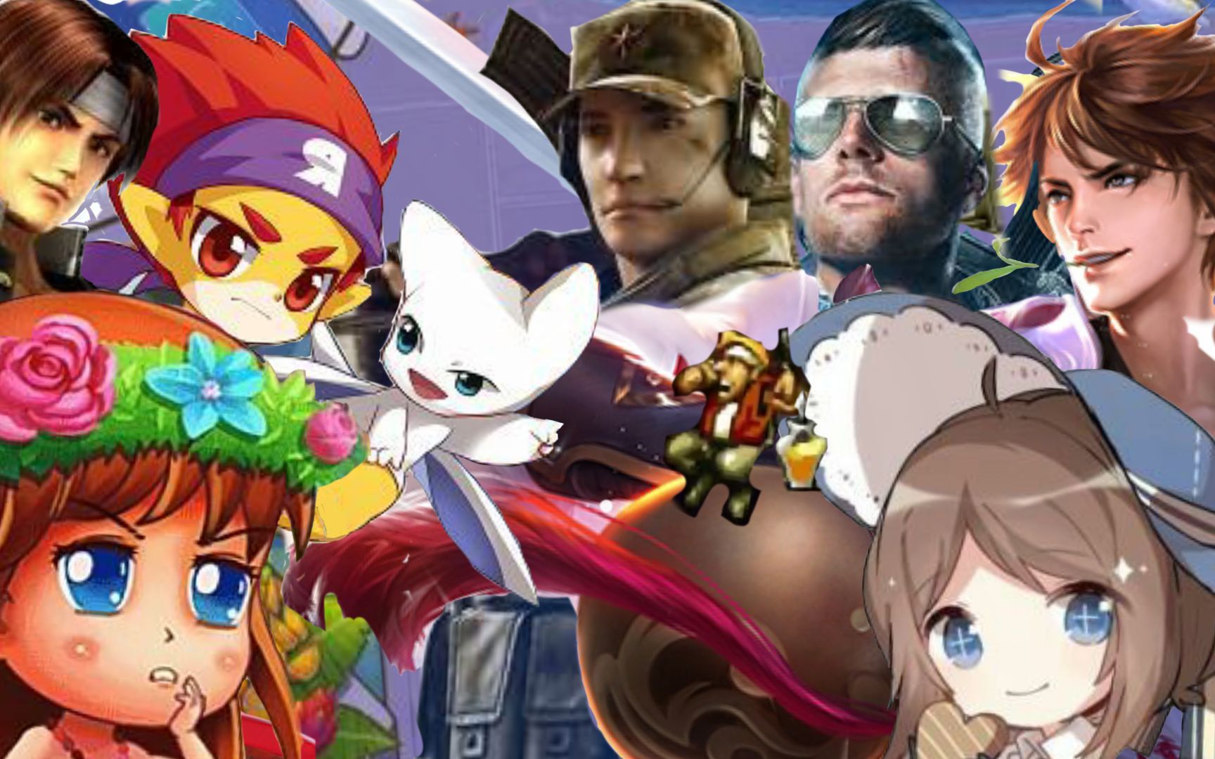 八大游戏梦幻联动十位up主联合巨作gametime全程高能