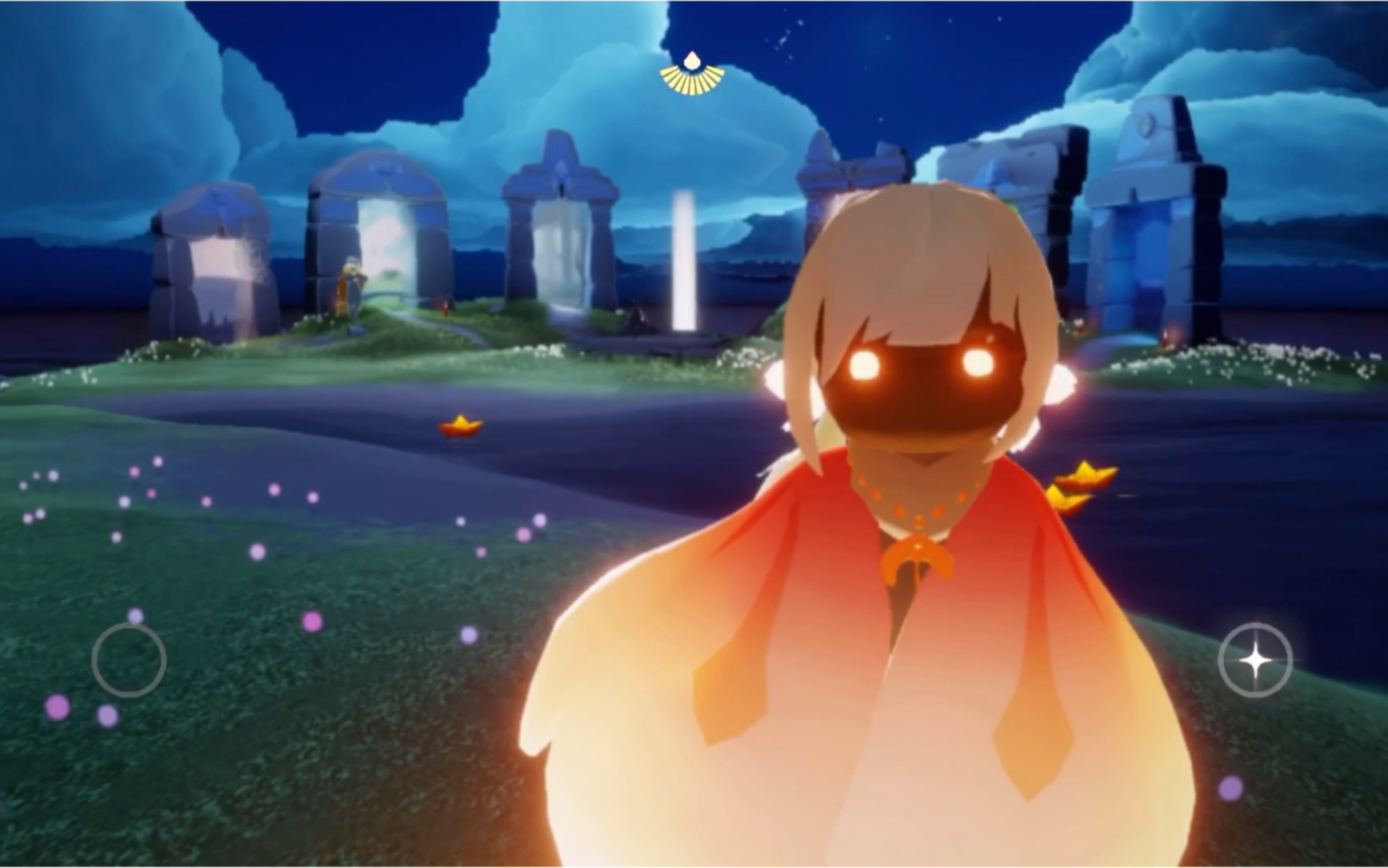 【光遇技巧】用常驻先祖的姿势解锁自拍